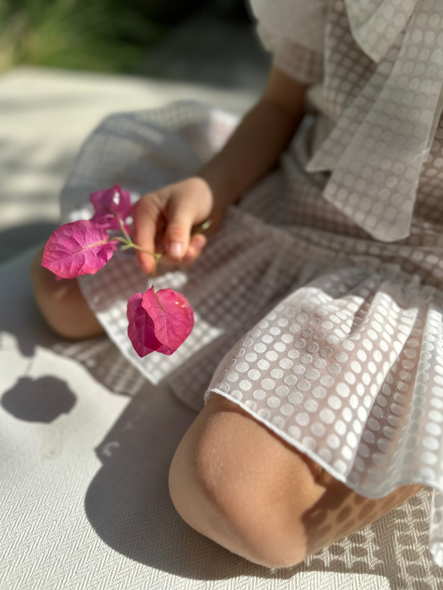 Thistle - Ruffle Dress With Puffy Sleeves